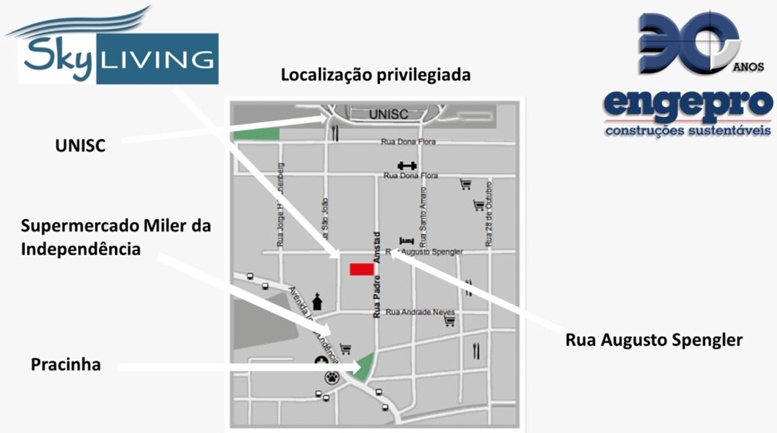 Sky Living - Localização